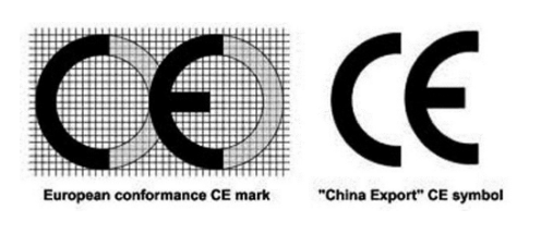 如何从假冒中国出口商标中区分真正的CE商标？